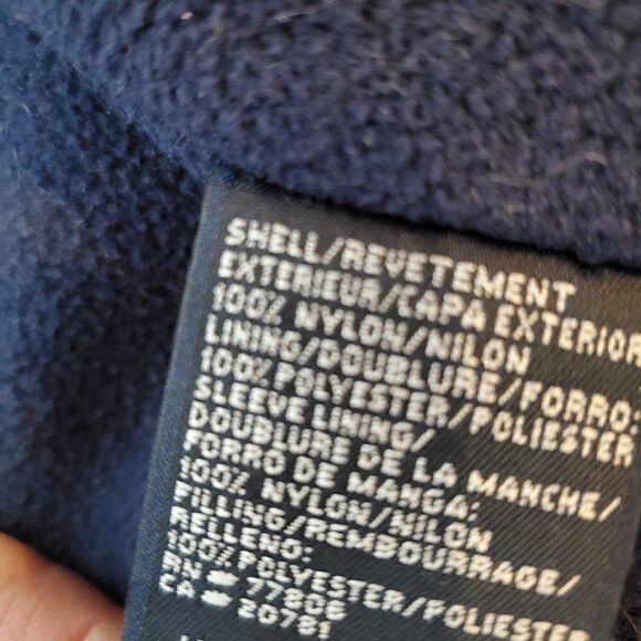 Tommy Hilfiger Jeans Womens Puffer Jacket size S Nautical Yellow Sailing Hood - Picture 5 of 9